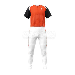 Uniforme de Béisbol Transpirable de Primera Calidad al por Mayor, Tallas Grandes, Personalizable con su Propio Diseño, MOQ Bajo - Product Image 1
