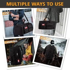 Travel Duffle Bag Weekender Gym Workout <b>Backpack</b> Stylish Large Capacity Sports Travel Carry Bag - Product Image 2