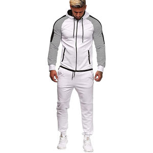 Conjunto de chándal de hombre Premium vintage mejor valorado parte superior e inferior de invierno sólido con alta costura MOQ y precios bajos - Product Image 3