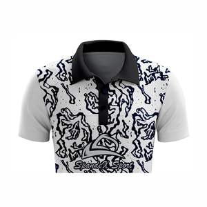 Haute qualité été hommes polo à manches courtes concepteur broderie Sublimation différent polo chemise - Product Image 3