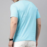 T-shirt Henley élégant pour homme, 100% coton, de haute qualité, séchage rapide, respirant, jersey 300g, vêtements de sport décontractés, logo personnalisé