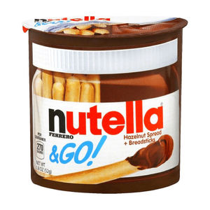 Nutella & Go Crème crémeuse chocolat-cacahuète avec bâtonnets de biscuit en pot – Snack - Product Image 6