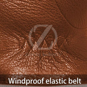 Gants de conduite classiques pour hommes en cuir, à doigts entiers, antidérapants, avec sangle de poignet réglable, toutes saisons, en stock - Product Image 5