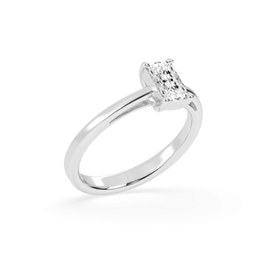 Elegante anillo de plata con diamantes cultivados en laboratorio-Joyería de lujo sostenible para cada ocasión - Product Image 2