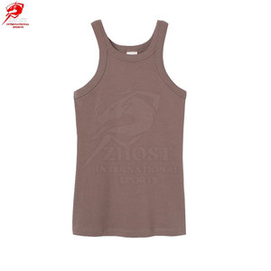 Camiseta sin Mangas Personalizada para Mujer, 100% Algodón, Secado Rápido, Transpirable, Informal, para Viajes y Gimnasio, Superventas - Product Image 1
