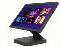 Tablet PC Android 10,36 Inci Layar Sentuh FHD IPS Perangkat Terpasang di Stand Display Komersial