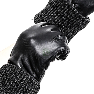 Gants d'hiver en cuir personnalisés, pour l'extérieur, pour la randonnée, écran tactile, gants d'hiver, livraison gratuite, nouveau - Product Image 5
