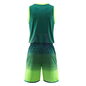 Uniforme de basket-ball grande taille en gros, léger, fabriqué en tissu polyester durable, technologie d'évacuation de l'humidité pour l'entraînement - Product Image 2