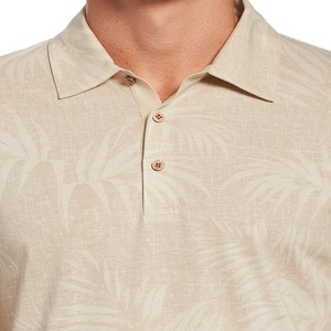 Camiseta de manga corta de secado rápido para hombre para Polos Camiseta de golf de piqué de rendimiento táctico hecha de poliéster tejido - Product Image 3