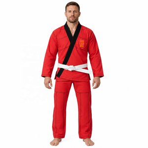 Tenue d'arts martiaux unisexe Kimono BJJ Jiu-Jitsu Brésilien – Ensemble uniforme d'arts martiaux le plus vendu en tissu perlé durable pour l'athlétisme - Product Image 1