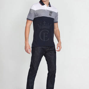 2025, los polos más vendidos para hombre, diseño personalizado, ropa informal transpirable de secado rápido, tela de punto con patrón sólido - Product Image 6