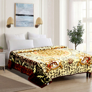 ผ้าห่ม2ชั้นผ้าห่มขนมิงค์100% ฤดูหนาวผ้าห่มฤดูหนาวโพลีเอสเตอร์ดีไซน์แบบดั้งเดิม - Product Image 2