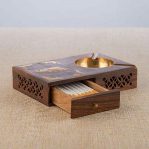 Brûleur d'encens Bukhoor de conception personnalisée, esthétique royale, fabriqué en Inde, avec incrustations de nacre arabe - Product Image 2