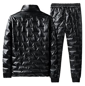 Nuevo Chándal Deportivo Informal con Capucha para Invierno, Brillante, Sólido, Transpirable, Ligero, para Hombre y Mujer, de la Mejor Calidad, Cortavientos, Unisex - Product Image 2