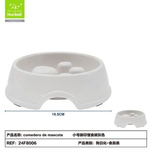 Ciotola per Animali Domestici in Acciaio Inox e Plastica, Prodotta da Azienda Professionale di Ciotole e Mangiatoie per Cani e Gatti - Product Image 2