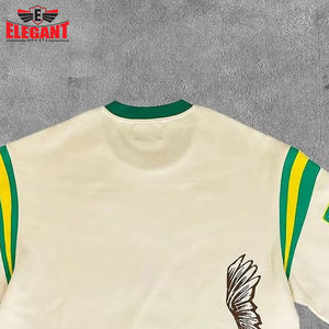 Tshirts baggy surdimensionnés Logo entièrement personnalisé Bon fournisseur Highland Qualité Produit confortable Chemises baggy en coton - Product Image 6