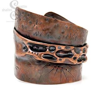Pulsera de cobre unisex, brazalete de mano magnético con estrella Vintage para artritis y alivio del túnel carpiano, regalo perfecto para unisex - Product Image 6