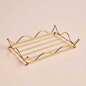 Metal Tray With Designer Frame for Tabletop Centerpieces Mirror Finishing round Metal Tray Platter Christmas Decor - Product Image 5