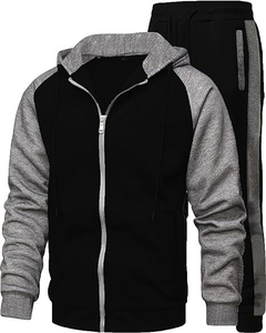 Hommes fermeture éclair survêtements OEM vente en gros sur mesure tenue élégante jogging formation décontracté à la mode fermeture éclair survêtements prix bas - Product Image 5