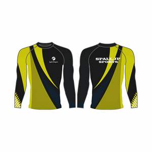 Wholesale Custom Printed Rash Guard <b>BJJ</b> Rash Guard Sportswear Polyester Adults Digital Sublimation Printing <b>Rashguard</b> - Product Image 1