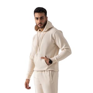 Veste à capuche pour hommes à la mode Logo personnalisé Pull à capuche en polaire pour une salle de sport quotidienne Vêtements d'extérieur OEM/ODM disponibles - Product Image 2