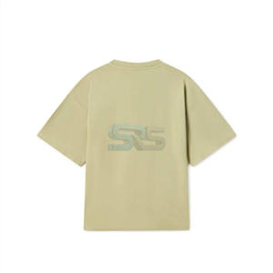 เสื้อยืดผ้าฝ้าย100% ทรงหลวมสำหรับผู้ชายเสื้อกีฬาสำหรับวิ่งออกกำลังกายแห้งเร็วระบายอากาศได้ดี - Product Image 2