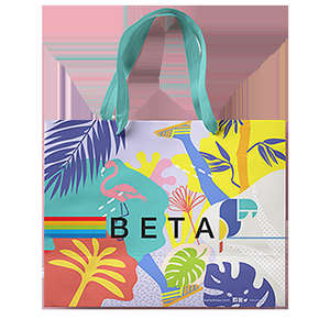 Sac en papier kraft blanc personnalisé avec logo, pour vêtements, shopping, restauration, pâtisserie, commandes personnalisées, cadeaux, fabriqué au Vietnam - Product Image 2