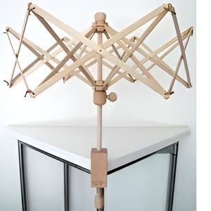 Meilleure vente Textile Premium fil Swift écheveaux Hanks hêtre conçu tricot crochet filature enrouleurs accessoires mode - Product Image 6