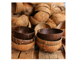 Cuenco de cáscara de coco para comedor ecológico, artesanía hecha a mano sostenible de Vietnam, cuenco de cáscara de coco, pedido a granel disponible, listo para exportación - Product Image 3