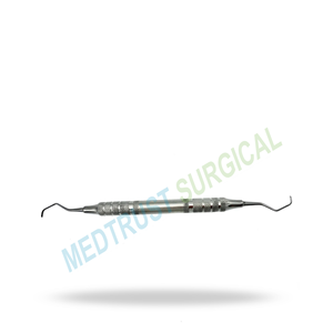 Cureta Gracey de bolsillo profundo, larga, 9-10, instrumento dental periodontal para raspado subgingival profundo y planificación radicular - Product Image 3