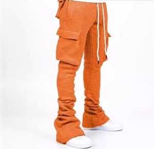 กางเกงวอร์มลำลองผู้ชาย เอวสูง ซับในขนแกะ น้ำหนักเบา เป็นมิตรกับสิ่งแวดล้อม อุ่นสบาย ผ้าหนา ทนทาน เหมาะสำหรับออกกำลังกายที่ยิม - Product Image 2