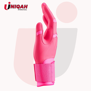 ถุงมือเบสบอลซอฟต์บอลหนังผสมผ้าฝ้ายโพลีเอสเตอร์สำหรับฤดูหนาว  สำหรับผู้ขว้าง  ปรับแต่งได้  บริการ OEM ODM  แบบข้อมือสั้น ทนทาน - Product Image 4