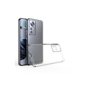 Coque en silicone liquide premium pour Xiaomi Mi 12T, dos transparent élégant avec protection de caméra HRMN, compatible avec la marque Poco - Product Image 2