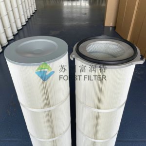 Filtro <span class=keywords><strong>de</strong></span> Cartucho <span class=keywords><strong>de</strong></span> Aire <span class=keywords><strong>de</strong></span> Poliéster Antiestático Convencional <span class=keywords><strong>de</strong></span> Aluminio con 3 Terminales para Colector <span class=keywords><strong>de</strong></span> Polvo Industrial FORST Supplier - Product Image 3