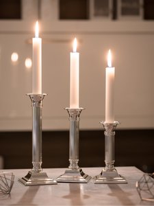 ชุดเชิงเทียน3ชิ้นที่วางเทียนชุบทองทำด้วยมือทำจากโลหะงานแฮนด์เมด - Product Image 4