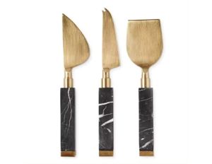 ชุดมีดหั่นชีส3ชิ้นมีดหั่นชีสด้ามหินอ่อนชุดมีดชีส - Product Image 6