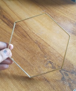 Anneaux en laiton fournitures macramé créations anneau pour guirlande artisanat projets de bricolage artisanat décoration tenture murale - Product Image 4