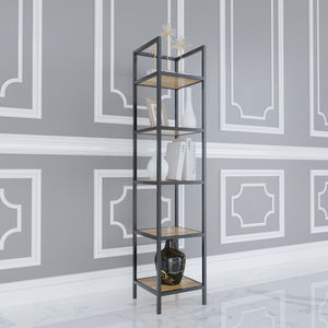 Petite étagère murale en métal SFKS014 pour présentation décorative - Product Image 2