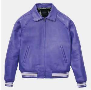 Chaqueta de Cuero Genuino Unisex de Primera Calidad para Otoño e Invierno, Resistente al Viento, Transpirable, Hecha en Pakistán con Logotipo Frontal - Product Image 6