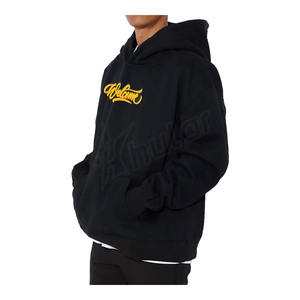 Sweat à capuche zippé sur mesure OEM pour homme, 100 % coton, molleton français, brodé, surdimensionné, lourd, pour l'automne et l'hiver - Product Image 5