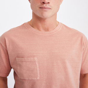 T-shirts pour hommes 100% coton, col rond, manches courtes, décontractés, anti-rides, respirants, de haute qualité, logo personnalisé imprimé - Product Image 6