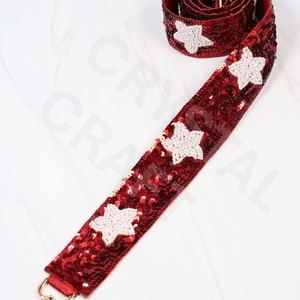 สายกระเป๋าลูกปัดเม็ดหัวใจแบบแข็งสำหรับกระเป๋าเครื่องประดับแฟชั่น - Product Image 4