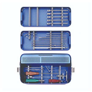 Instruments chirurgicaux orthopédiques en acier inoxydable, ensemble d'instruments de plaque de verrouillage pour grands fragments pour la chirurgie des fractures par SurgiRight - Product Image 4