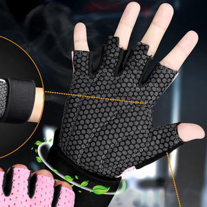 Custom Heavy Spandex Workout <b>Gloves</b> High Quality Half-Finger Gym <b>Gloves</b> for Powerlifting and <b>Weight</b> Lifting on Sale - Product Image 5