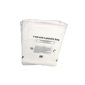 Sans produits chimiques PBAT Bio-Based PLA Plastic Poly Bags pour les vêtements transportant des caractéristiques compostables-Disponible pour la vente en gros de l'Inde - Product Image 1