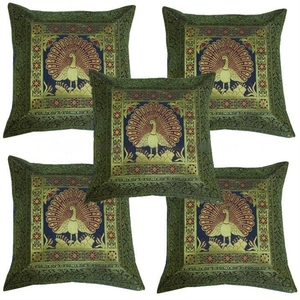 Fundas De Almohada decorativas bordadas a mano del fabricante indio a los mejores precios fundas de almohada de sofá impresas para hoteles - Product Image 1