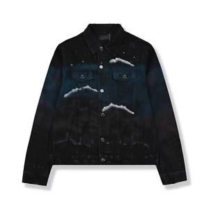 Chaqueta de Mezclilla Acolchada Larga y Cómoda para Hombre, Estilo Vintage, Impermeable, Ropa de Invierno Clásica, Elegante y Atemporal - Product Image 6