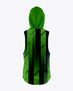 Maillots de football américain 7v7 personnalisés, nouveau design, pour adultes, imprimés par transfert thermique, 100% polyester, sans manches, antibactériens - Product Image 2