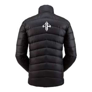 Nueva chaqueta de invierno 2025 con logotipo personalizado más vendida, chaqueta acolchada con cremallera estampada transpirable de poliéster 100% de ATLANTIC - Product Image 6