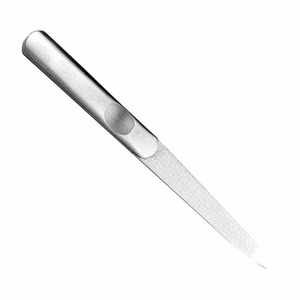 Herramientas de salón de uñas profesionales impresas personalizadas sostenibles, media luna desechable 100 180, lima de uñas japonesa personalizada - Product Image 6